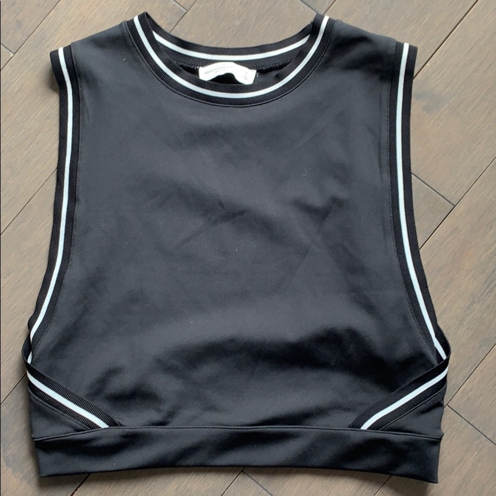 Abercrombie & Fitch Athletic Jersey Top - Med